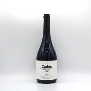 Ampolla de vi negre criança Càdec celler la Placeta DO Montsant